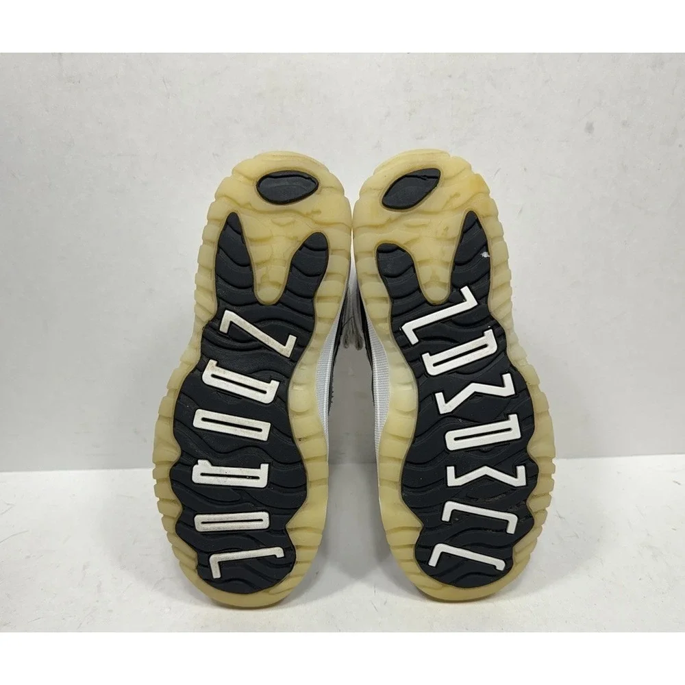 Air Jordan 11 Dmp Gratitude Shoes Boys‎ Size 13C White Basketball 378039-170